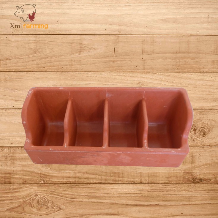 仔猪补料槽复合材料小食槽4孔采食槽教料槽母猪产床加厚小猪食槽