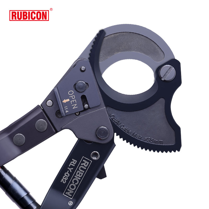 日本 罗宾汉rly-032强力手动电缆剪 棘轮式电缆剪325mm2线缆剪