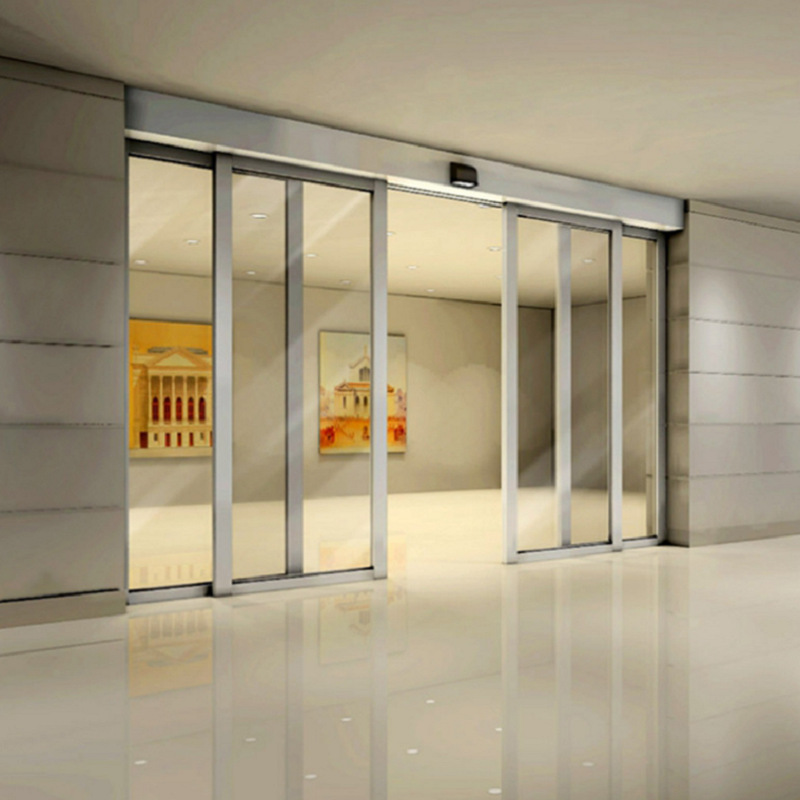 厂家定制安装玻璃自动门电动感应自动门钢化玻璃电动门玻璃平移门