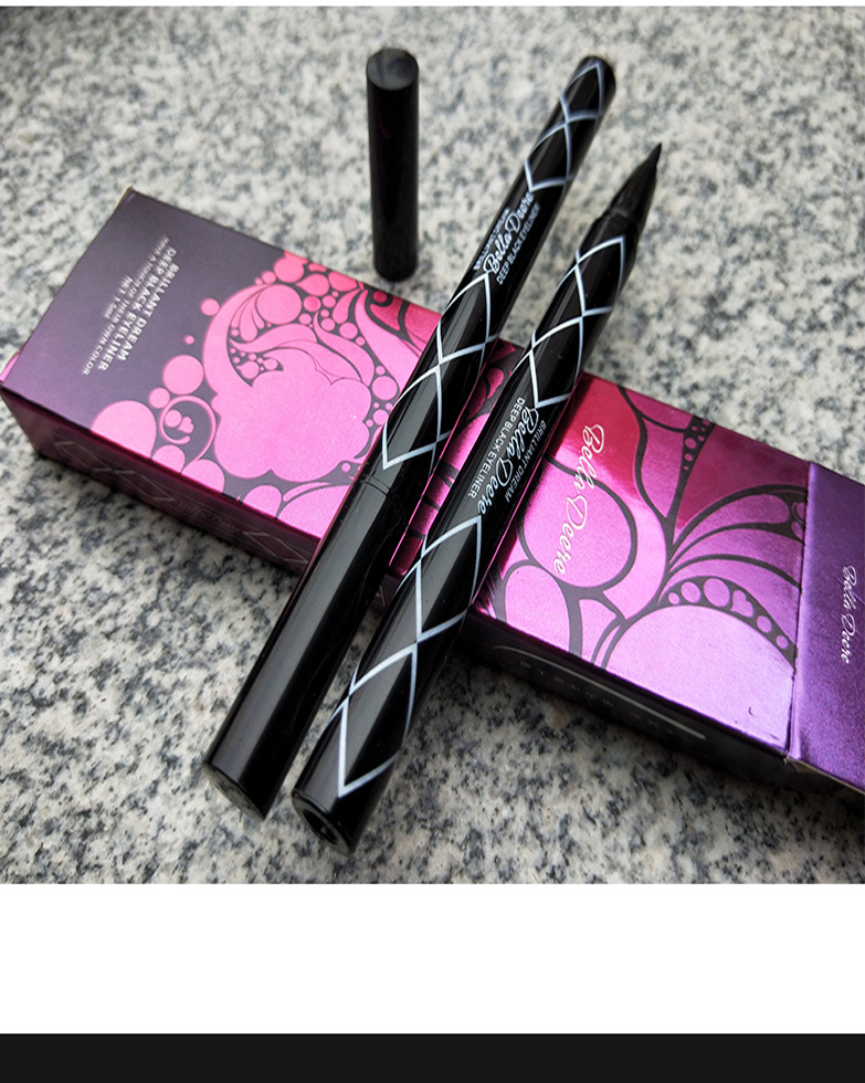 bella deere 眼线笔速干防水不晕染黑色眼线液笔彩妆眼线笔oem