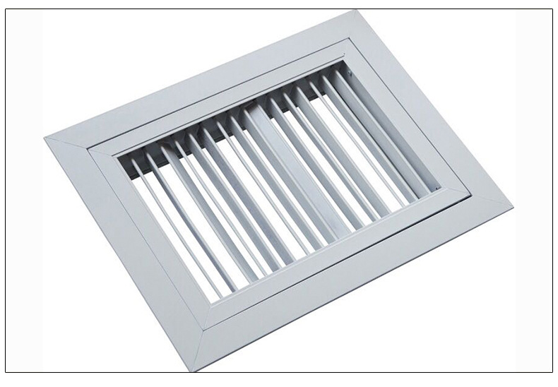 铝合金回风窗 双层百叶风口 厂家批发空调送风口铝合金回风窗