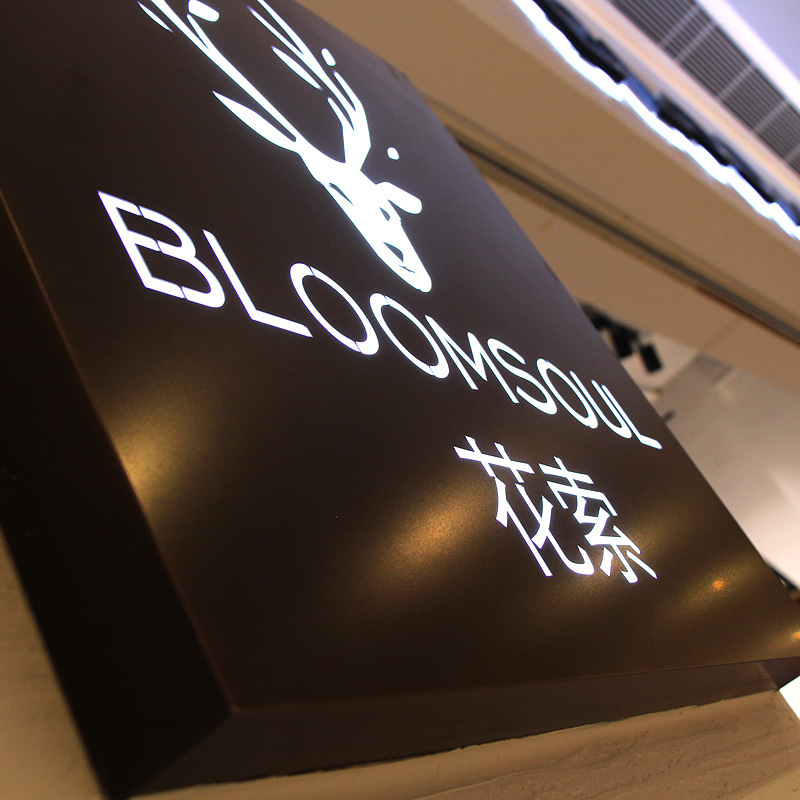 定制广告字-led镂空箱体字