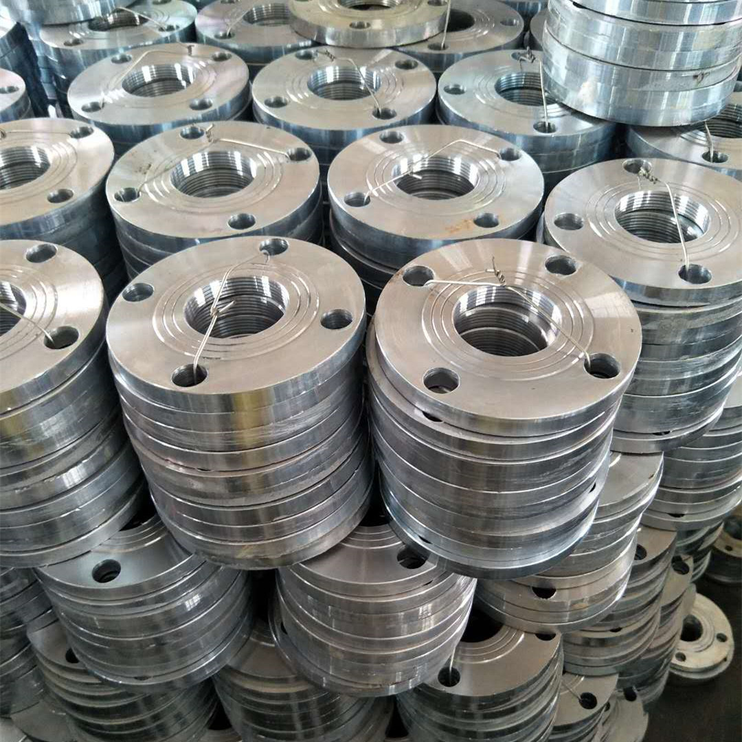 丝扣法兰内丝法兰批发镀锌螺纹法兰pn10pn16