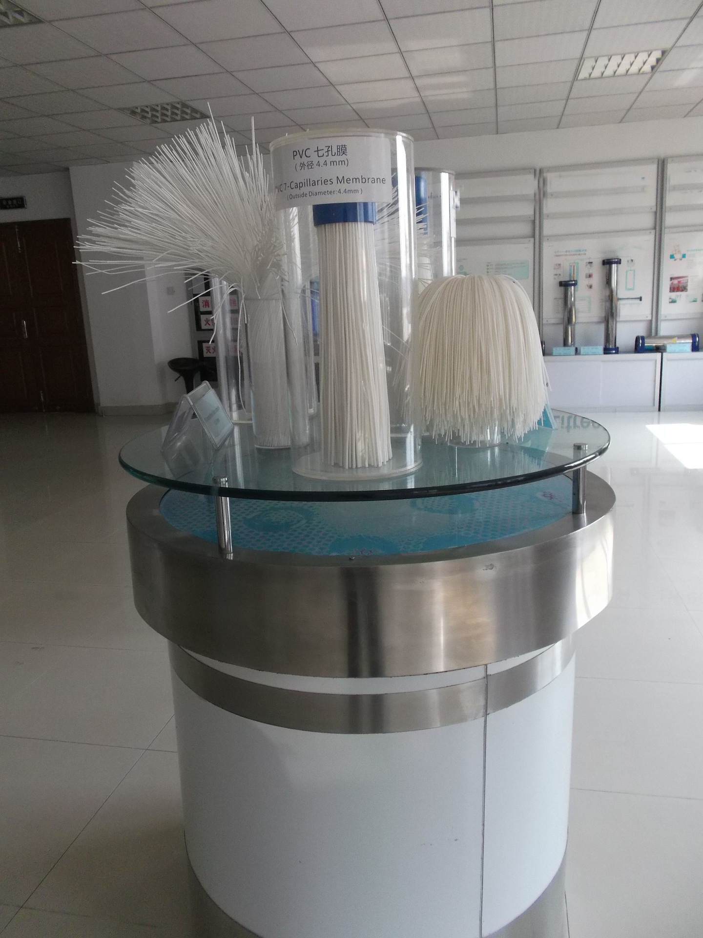 多孔中空纤维超滤膜膜丝净水器七孔膜超滤膜膜丝中空纤维膜丝