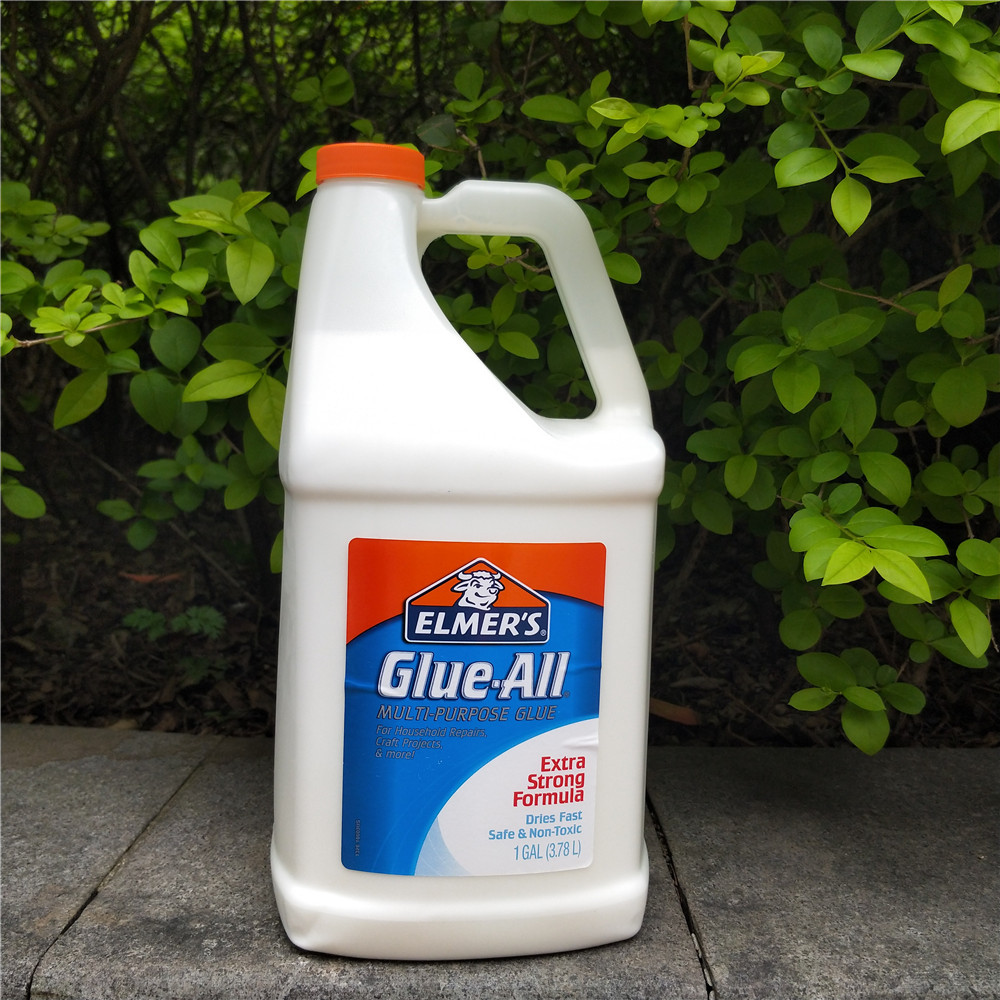 78l美国进口牛头白胶史莱姆大桶elmers glue all牛头胶水