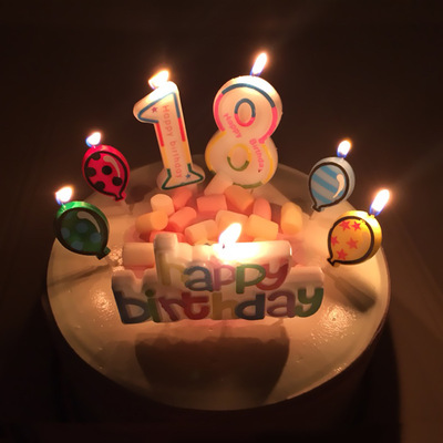 儿童生日派对数字蜡烛 儿童生日蛋糕蜡烛配件 宝宝周岁创意蜡烛