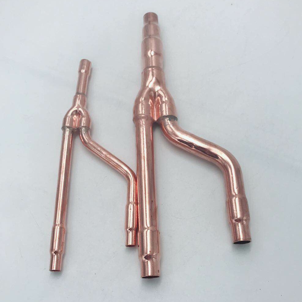 厂家直销 品牌中央空调分歧管 大金品牌空调分歧管 22t加长加厚