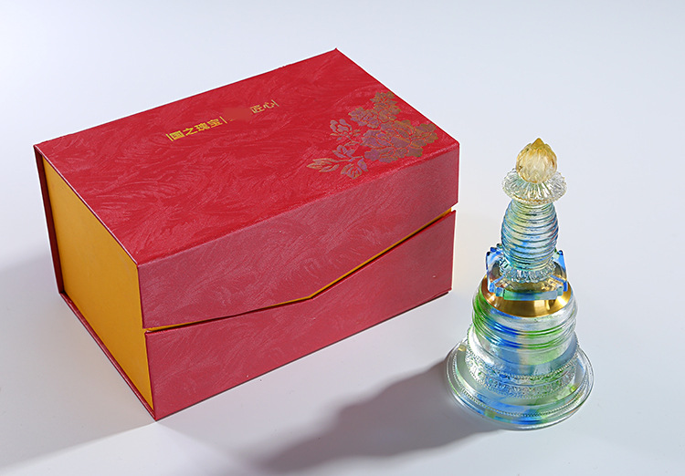 大号古法琉璃噶当塔尼泊尔藏传佛教用品密宗供装甘露丸舍利子佛塔