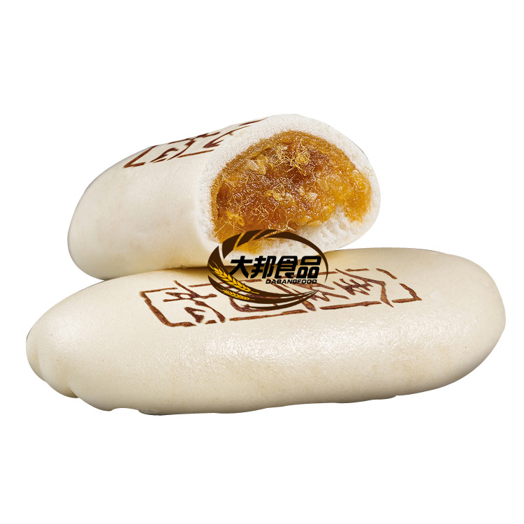 乐肴居金丝肉松包 速冻面点营养早餐 广式点心 10个*30g*12袋/箱