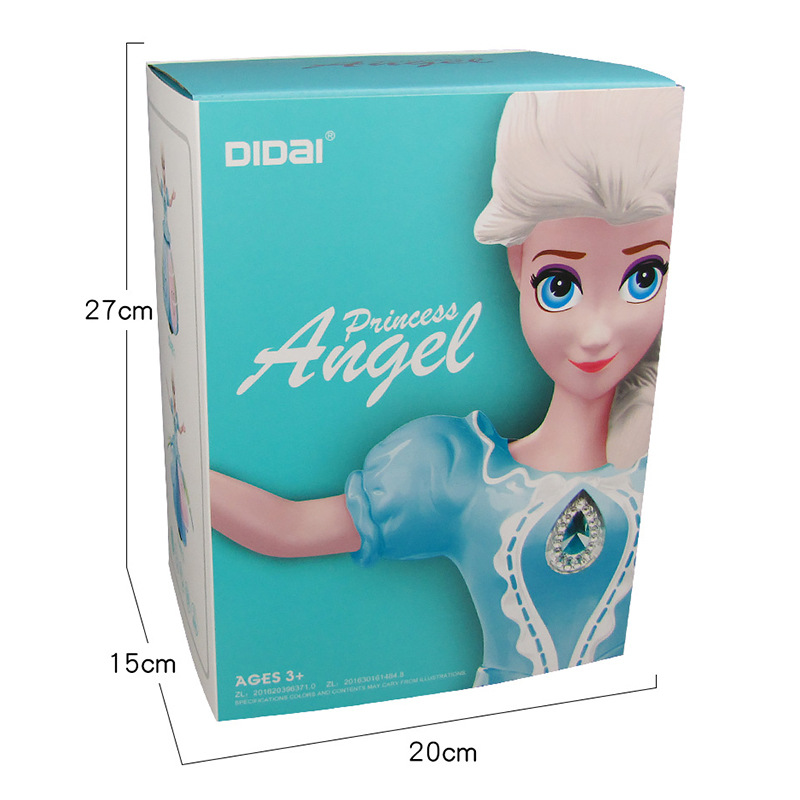 New Didai Infrared Remote Control Girl Dancing Princess Light Music Dancing Doll Cross-Border Hot Sale Toy