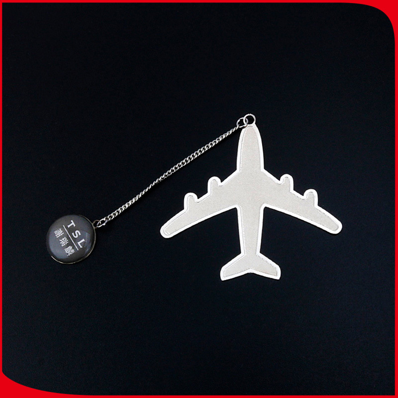 正旗出品创意不锈钢蚀刻书签夹子金属高档可定制礼品半刻书签免模