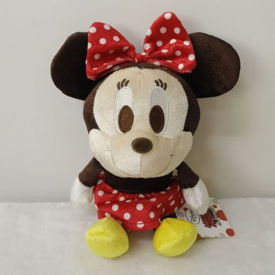 厂家直销可爱米奇米妮毛绒玩具米老鼠喜庆抓机布娃娃电子丝绒