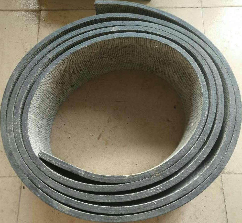刹车带橡胶石棉耐磨带韧性大抗冲击强高耐磨70*8石棉铜丝刹车带