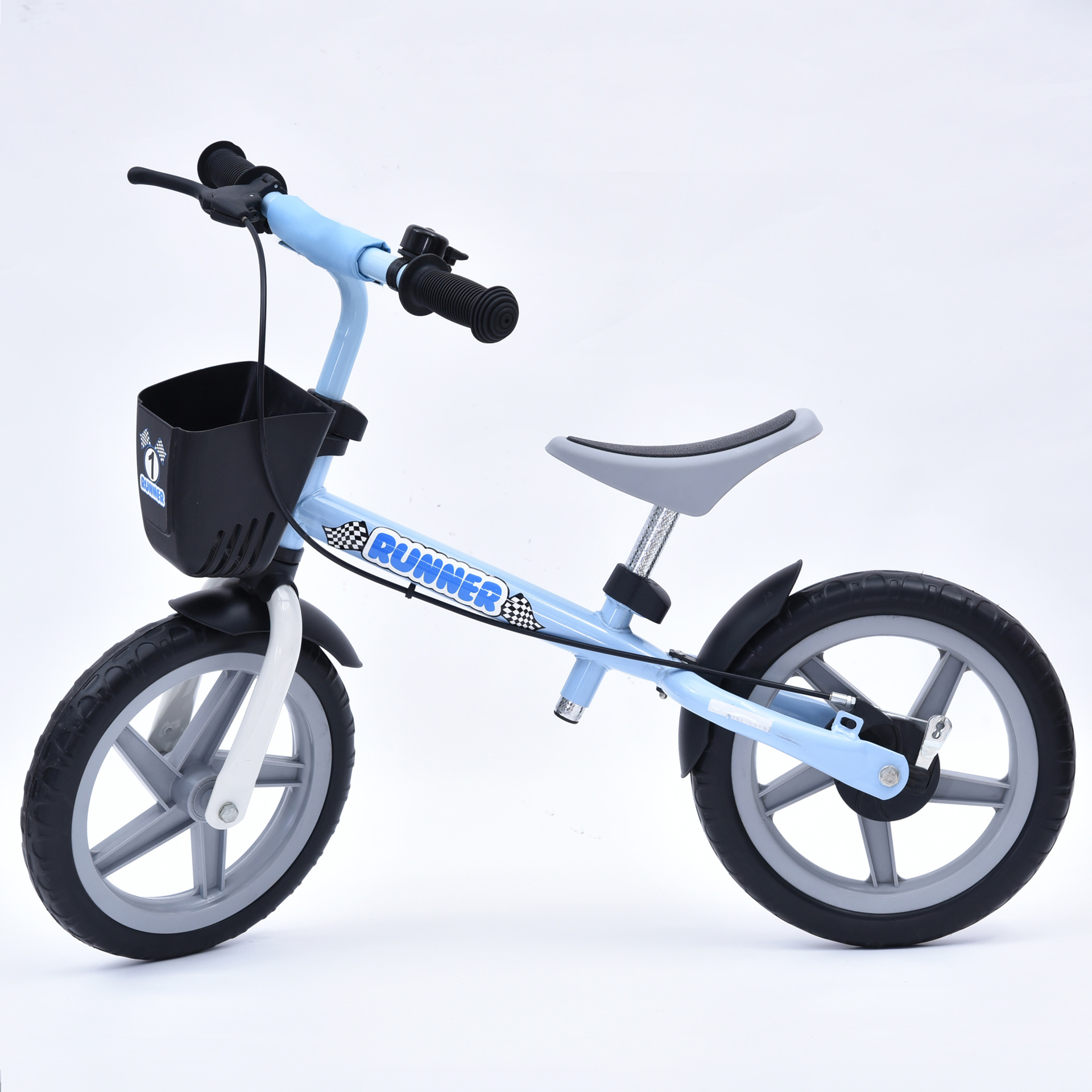 儿童学步车宝宝平衡车玩具自行车溜溜滑行车可定制贴纸学步车