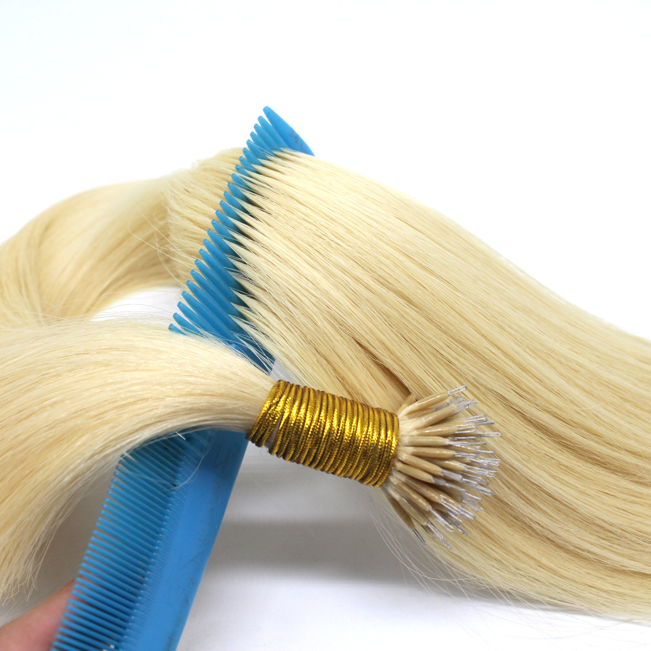 【纳米环接发】中国发辫发#60一档24inch钢丝发nano hair