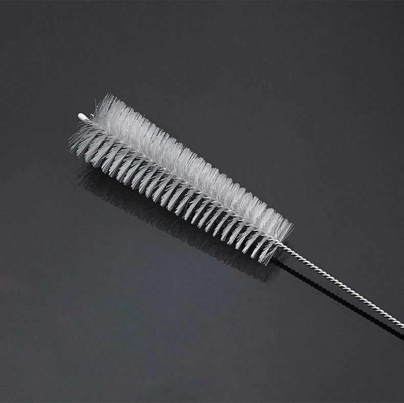 细瓶口清洗瓶刷 柔软简易耐用 不锈钢热水壶刷 家居茶壶配件毛刷