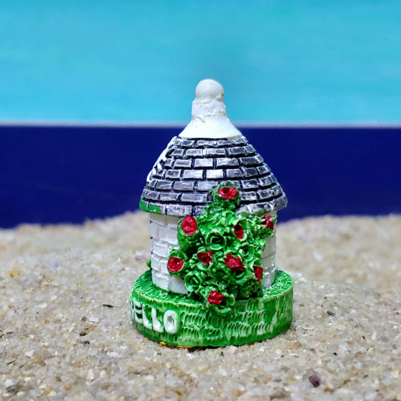 帐篷蒙古包苔藓微景观装饰道具心理沙盘沙具摆件摆饰工艺厂家直销