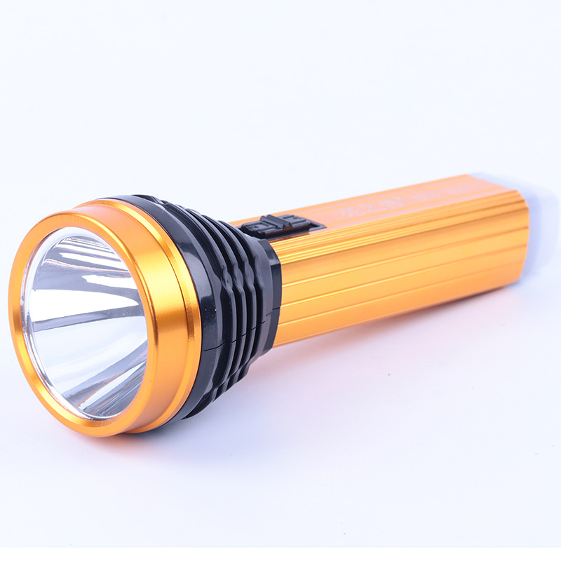 亮之伟led强光远射充电手电筒 户外露营打猎巡查手持手电筒批发