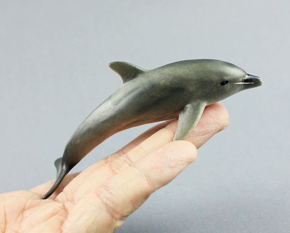 海洋生物模型海豚儿童仿真静态pvc实心动物玩具摆件外贸货源