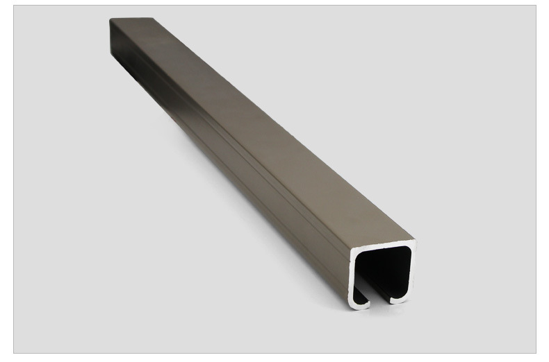 加厚铝合金吊轨玻璃门吊轮滑道 吊门轨道移门配件推拉门轨道