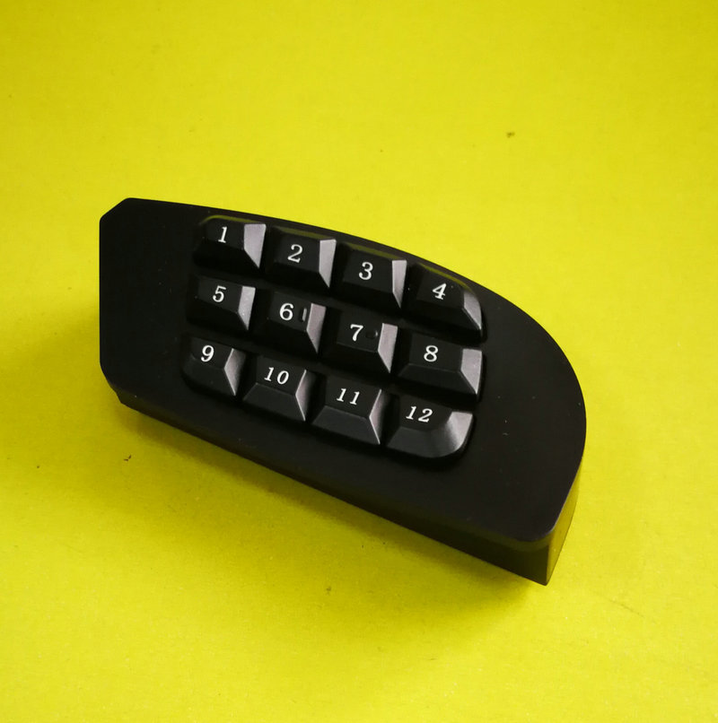 供应p r塑胶遥控按键生产加工 鼠标按键滴胶硅胶按键系列