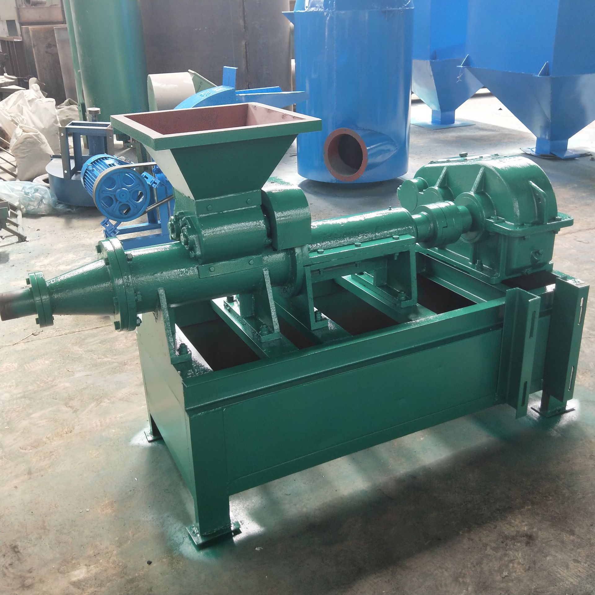 大型螺旋式碳粉煤棒机 180型兰炭煤棒成型机哪家好 焦炭煤棒机