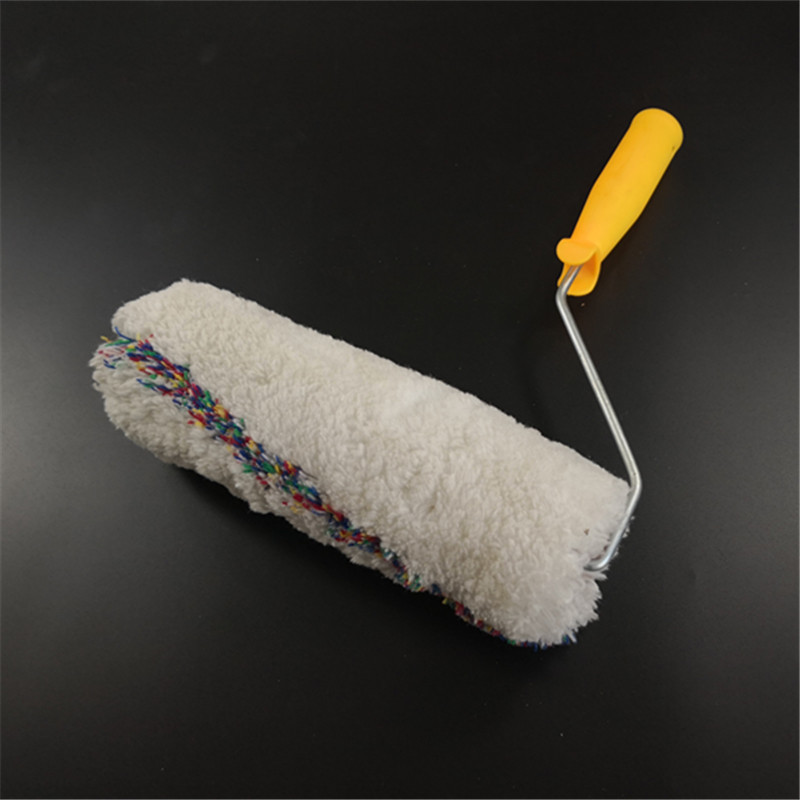 厂家批发9寸长毛滚筒刷 涂料滚子 外墙滚刷 油漆乳胶漆滚刷批发