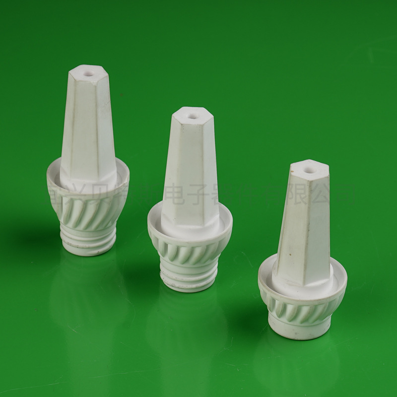 led氧化铝陶瓷导光柱球5w7w9w95陶瓷灯外壳绝缘陶瓷散热器