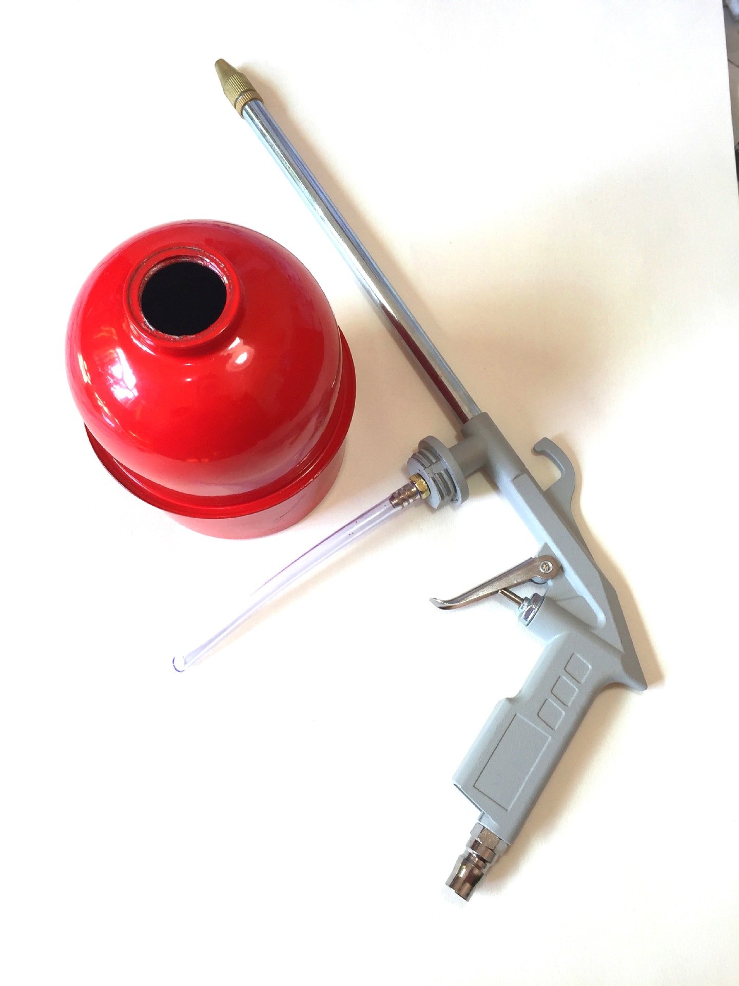 nf带壶气动发动机清洗枪水枪长柄吹尘枪喷水枪喷油枪空调清洗高压