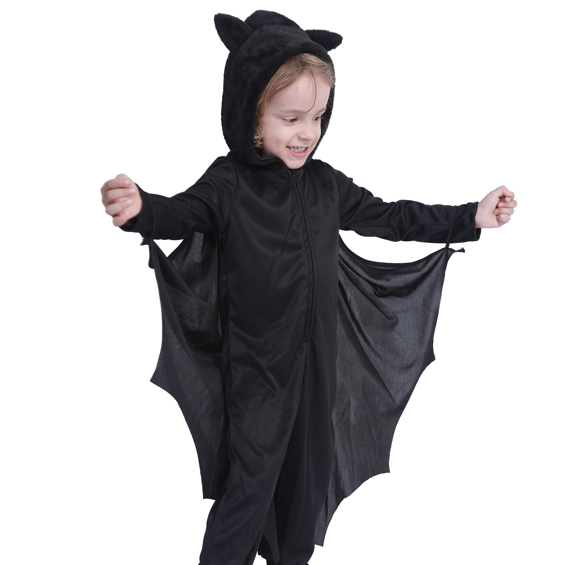 Neutral Children's Performance Wear Jumpsuit Animal Bat Suit Modeling Outfit Halloween Children's Clothing Stage Costume