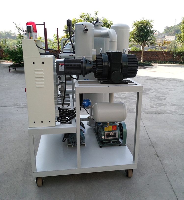 60kv输电变压器绝缘油滤油机 真空过滤水分 恢复酸值