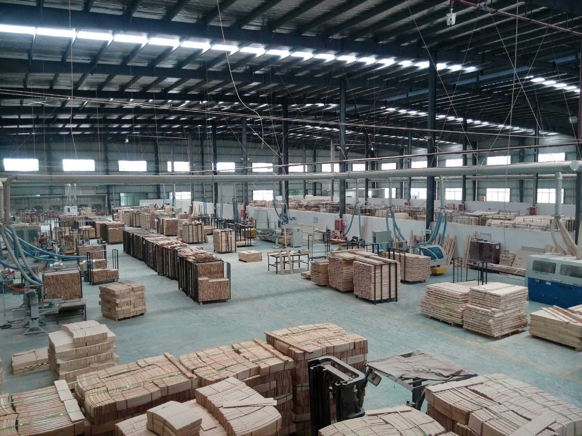 8米,1.5米橡木白茬床 白胚家具