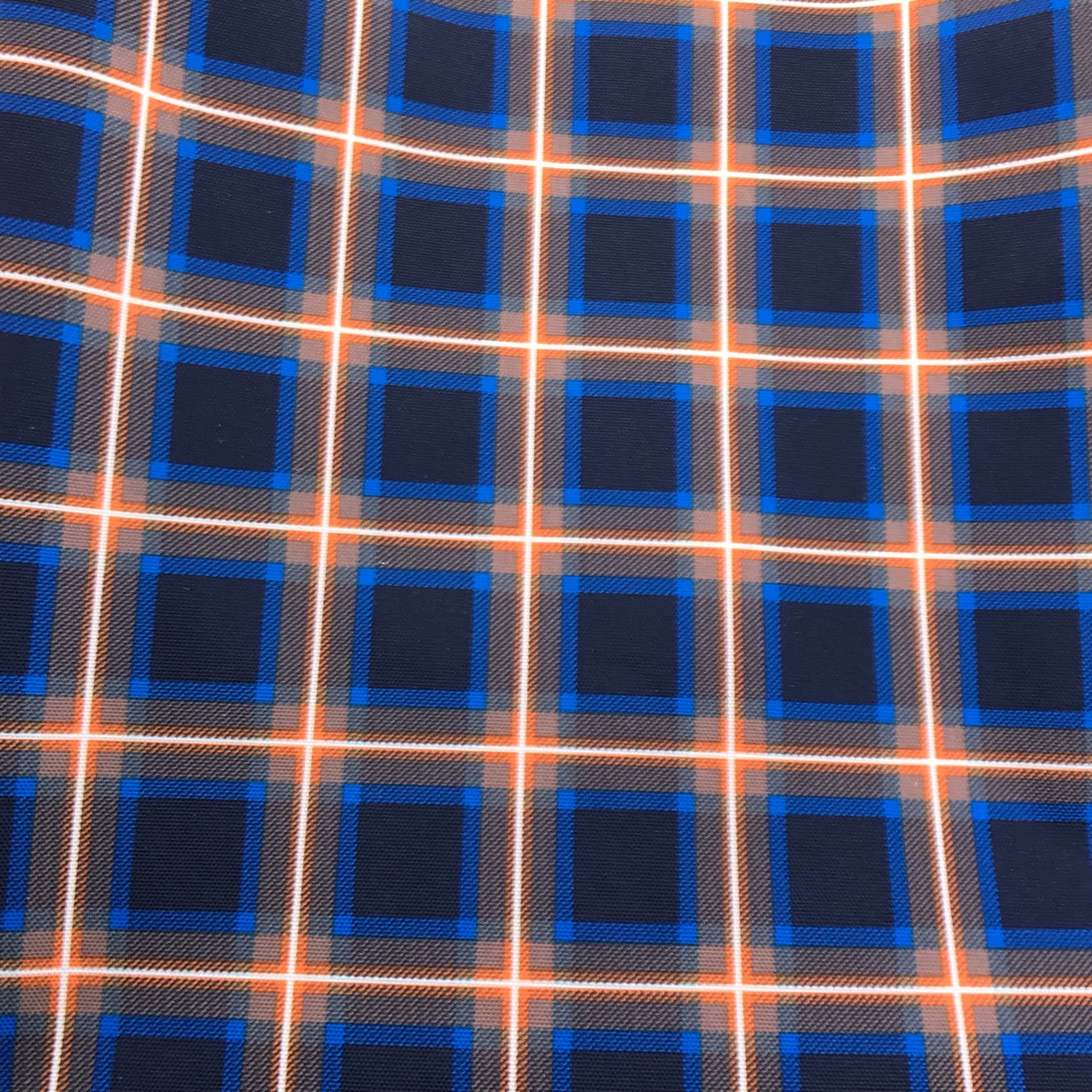 新品 涤纶牛津900dpu印苏格兰大格子布 背包座垫面料