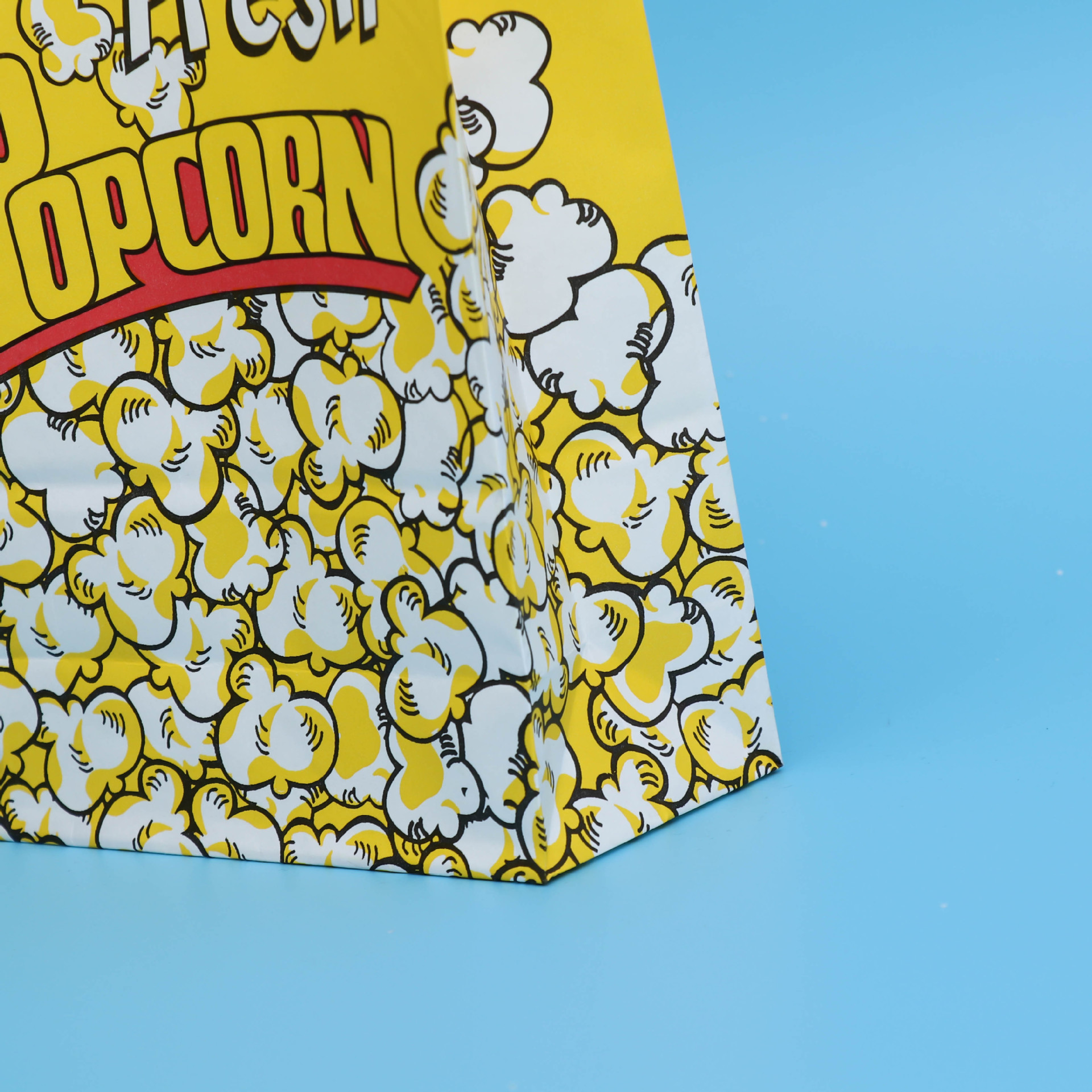 大中小号爆米花袋子通用爆米花袋淋膜防油包装袋厂家直销定做