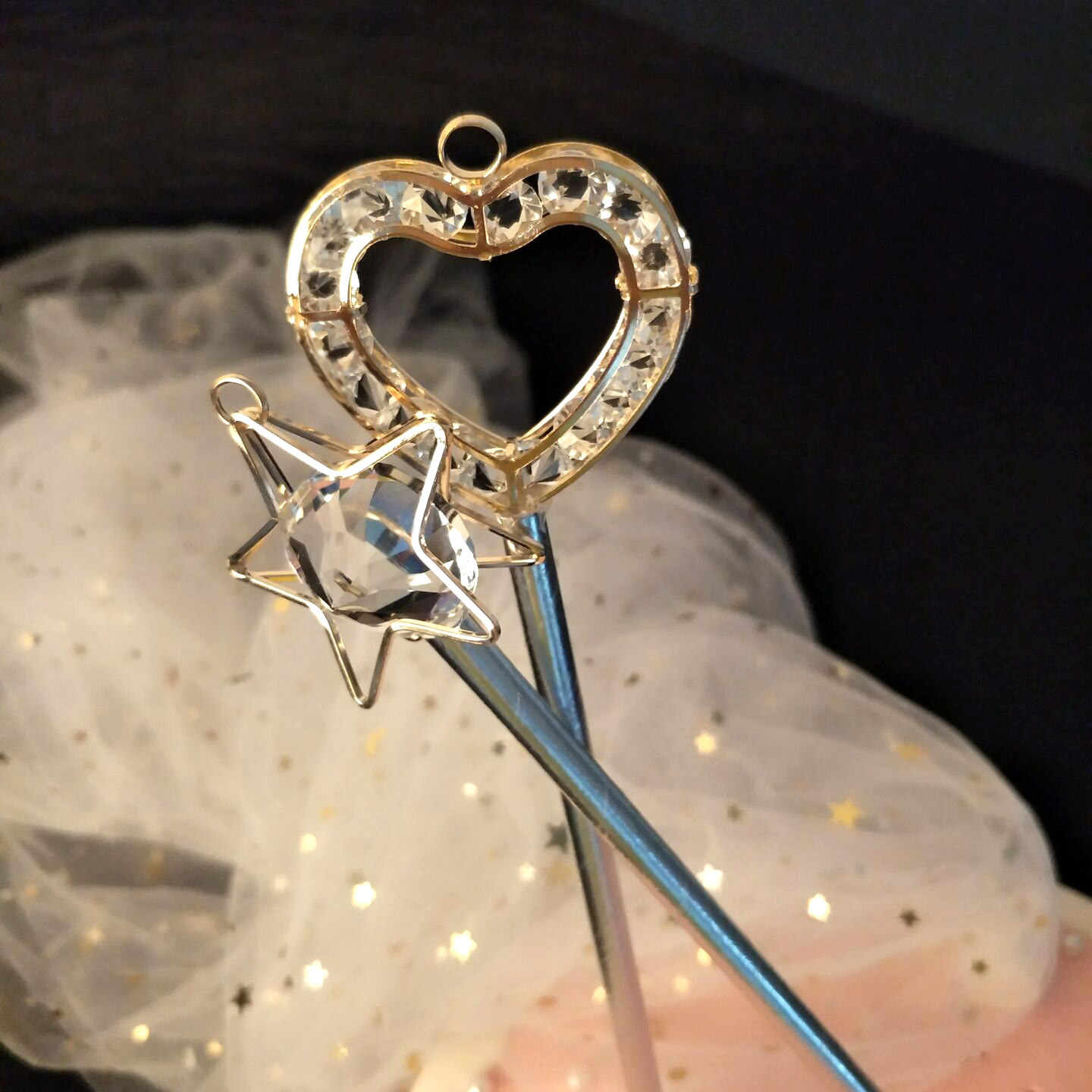 锆石星钻仙女棒暖灯许愿棒