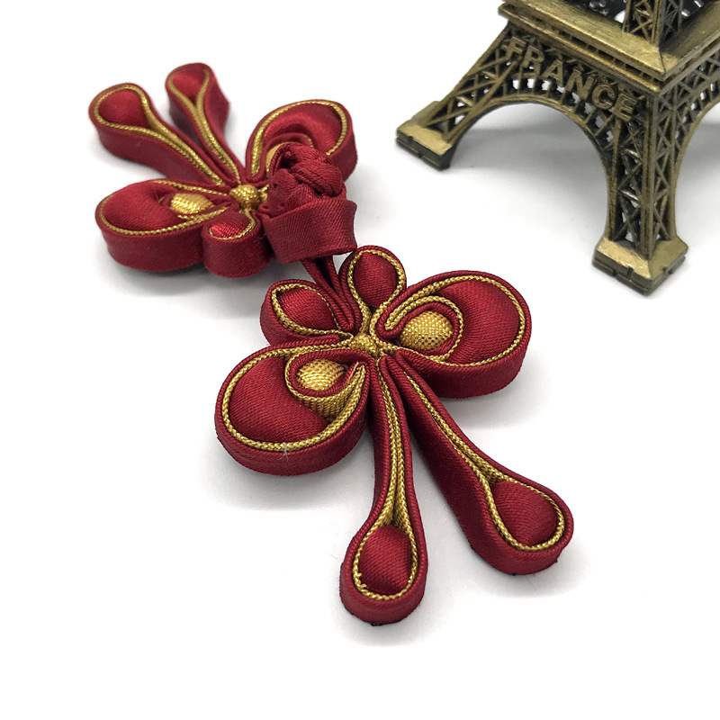 柏熙辅料专业手工夹棉旗袍扣子古典唐装扣子喜庆民主风扣子