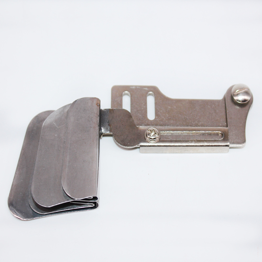 批发平车双层布卷边器 上层布下折下层布上折卷边筒 合缝拉筒