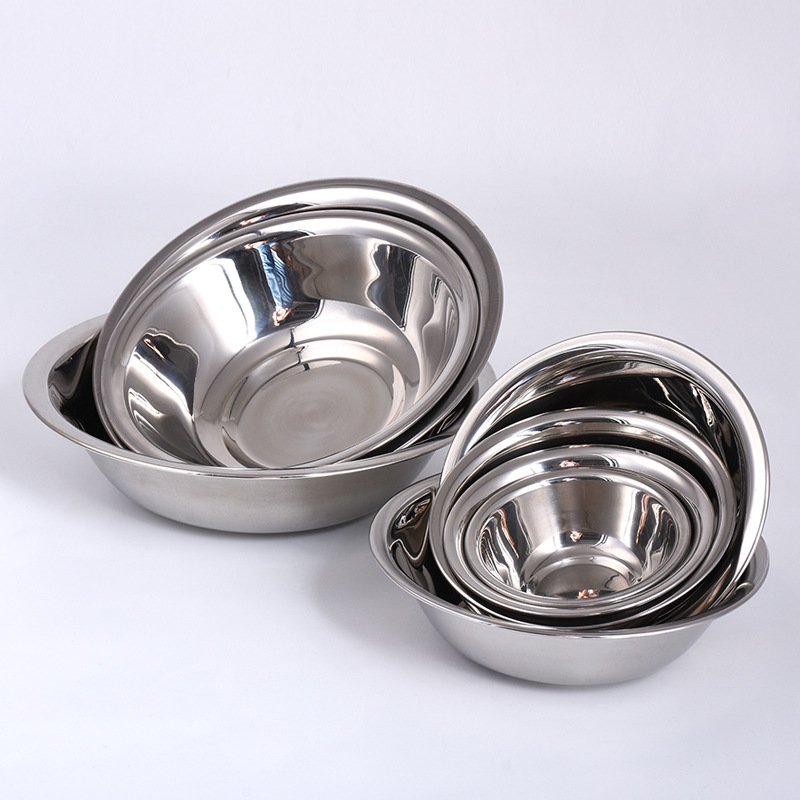 厂家直销不锈钢马斗 无磁加厚码斗 厨房小面盆配菜盆码兜物斗