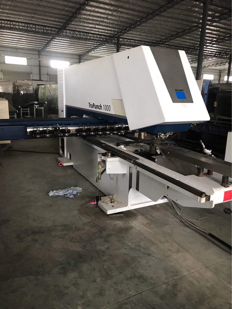 二手德国通快trupunch1000数控冲床1台