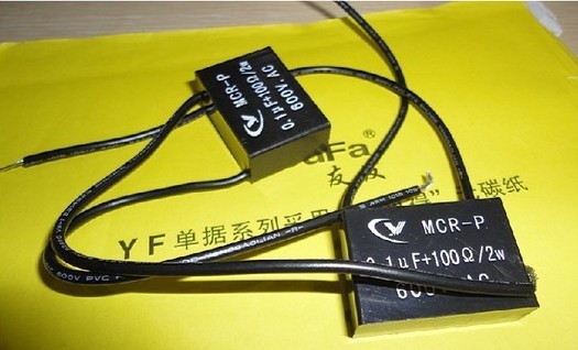 吸收火花模块 阻容吸收模块 mcr-p 0.1uf 100Ω/2w/600v 灭弧器