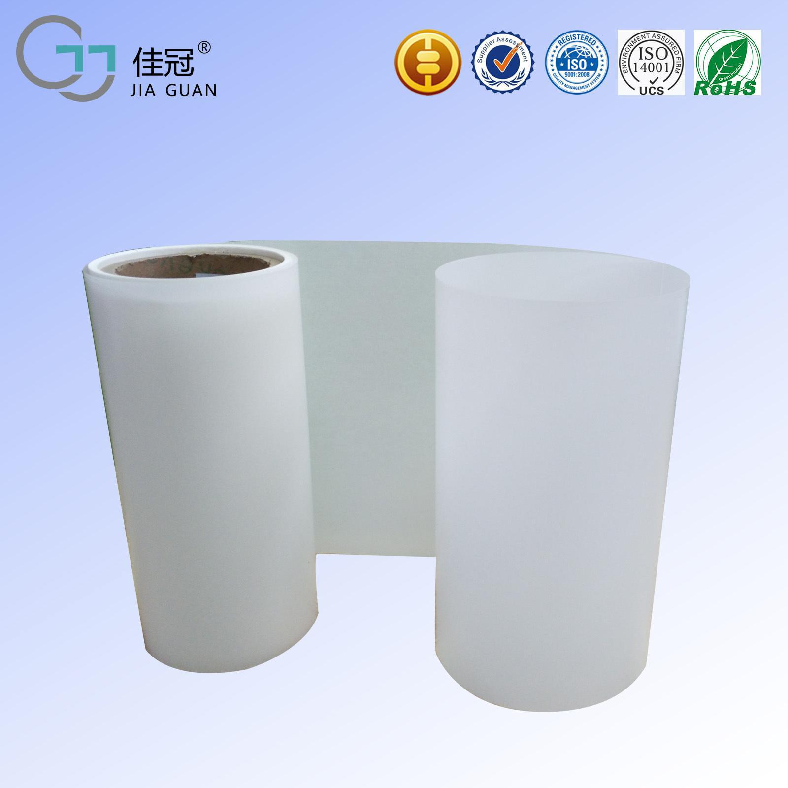 连冠热撕平光离型胶片 热转印烫画pet离型膜 印花转印膜定制