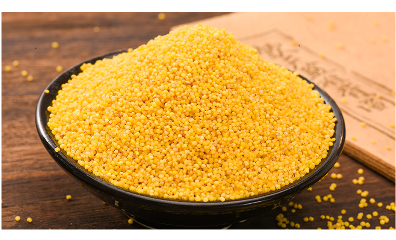 批发东北有机杂粮黄小米 农家新米包装月子米 农家黄金黄小米袋装