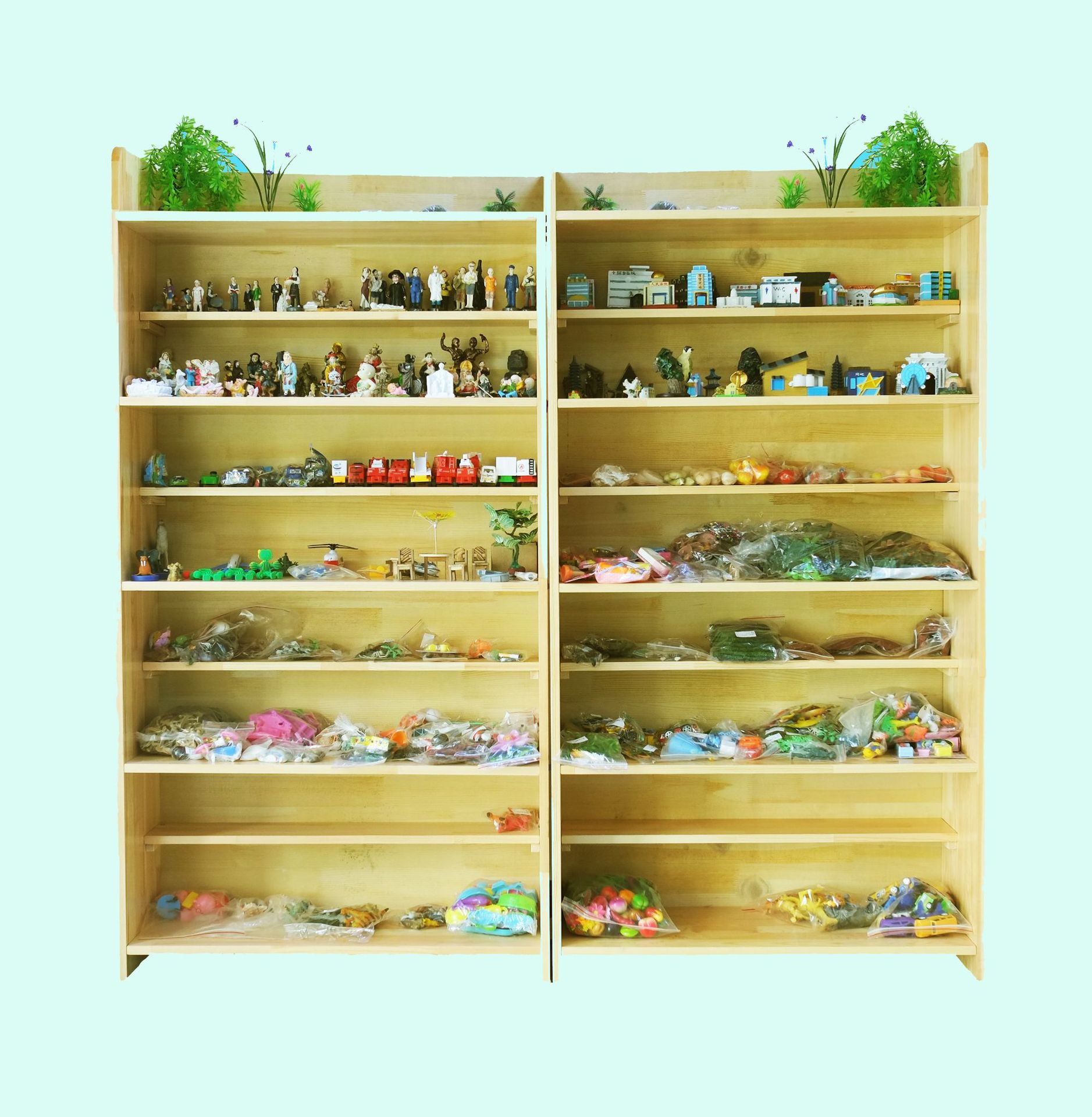 心理沙盘游戏心理沙盘沙具箱庭疗法标准版心理沙盘3600个沙具套装