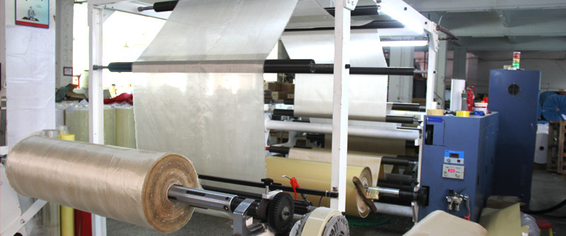 橡胶型印刷贴板双面胶带母卷厂家 耐高温贴板胶带黄色玻纤布胶带