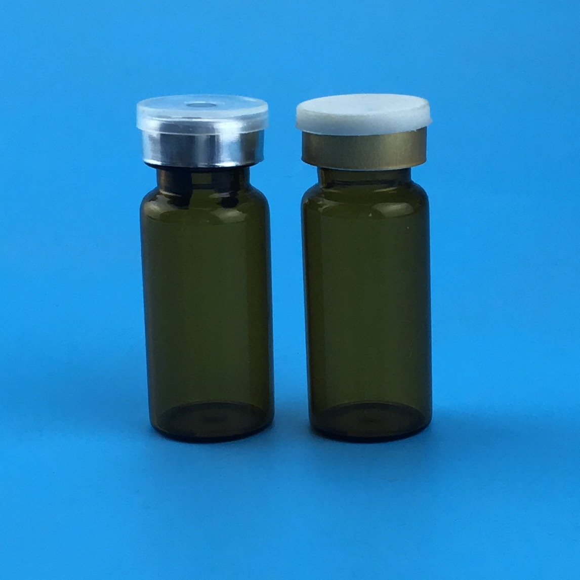 现货10ml茶色西林瓶 棕色原液样品试剂卡口瓶 咖啡色粉末拉管瓶子
