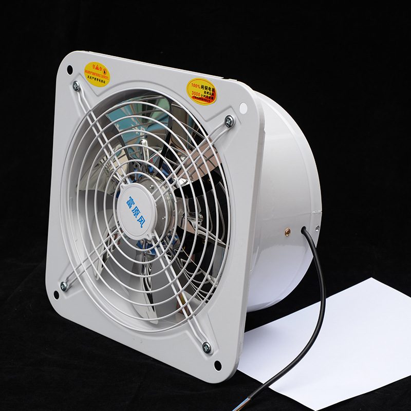 厂家供应家用前方后圆换气扇 家用大风量排风扇 散热通风机
