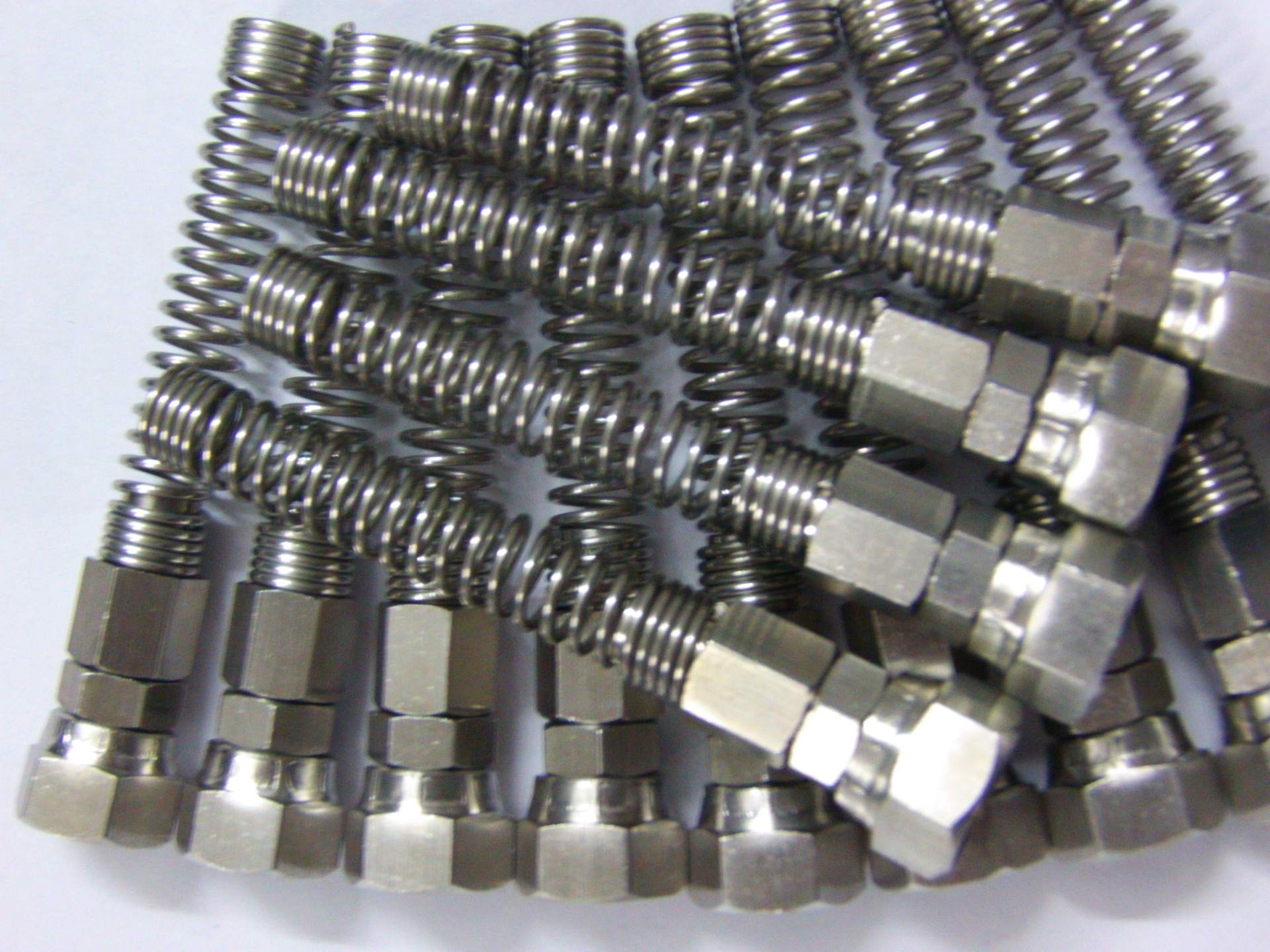 供应不锈钢弹簧接头涂装接头快拧接头喷涂快拧接头不锈钢接头