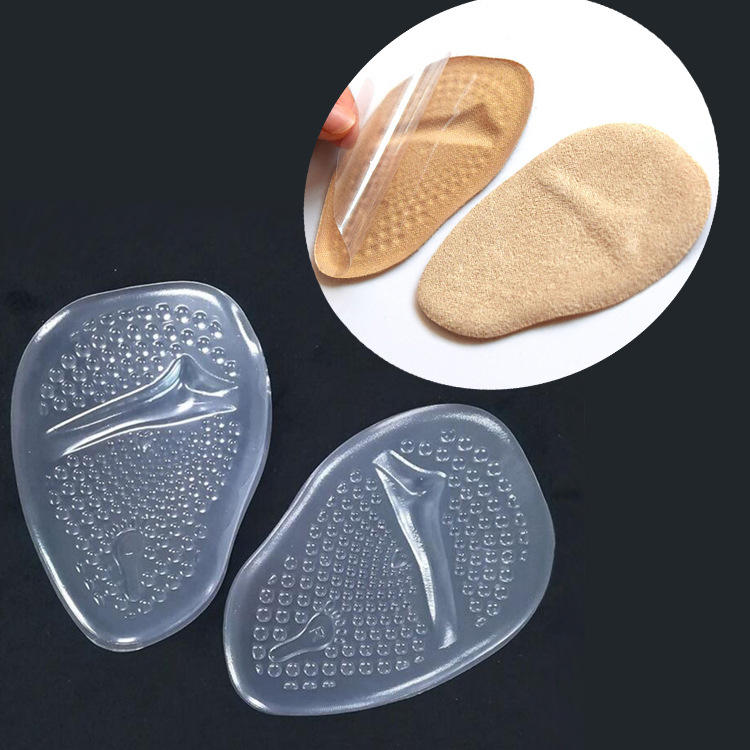 需购2022夏夏季女士高跟鞋硅胶鞋垫前掌垫减震防滑半码鞋垫女蜂窝前