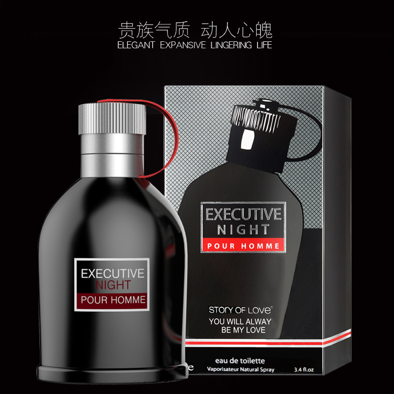 Flower Words Cologne Men's Perfume 100ml Fresh Long-Lasting Light Perfume Men's Fragrance One Piece Dropshipping