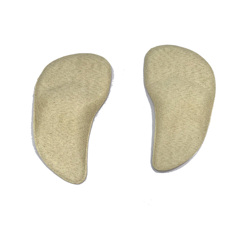 厂家直销环保自粘扁平足矫正鞋垫 硅胶均码脚心足弓矫正鞋垫成人